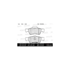 Колодки тормозные MILES E110254