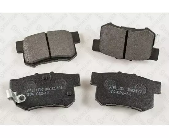 Колодки тормозные дисковые задние для Хонда СРВ 4 2012-2018, Honda CR V 4 колодки тормозные дисковые задние STELLOX 336 022-SX