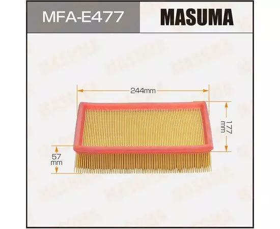 Воздушный фильтр "Masuma" MFA-E477 BMW 3-SERIES (E46), X3 (E83) A0069