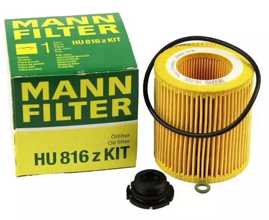 MANN-FILTER HU816ZKIT Фильтр масляный двигателя "Evotop" 1 (F20/F21)3 GT (F34) X1 (E84) Z4 (E89)