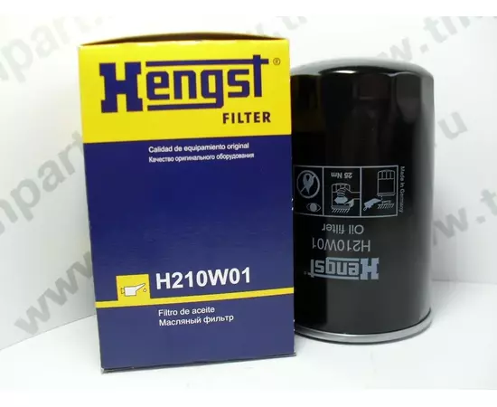 Фильтр масляный HENGST H210W01